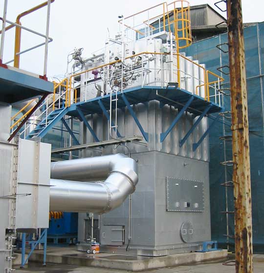 蓄熱式脱臭設備